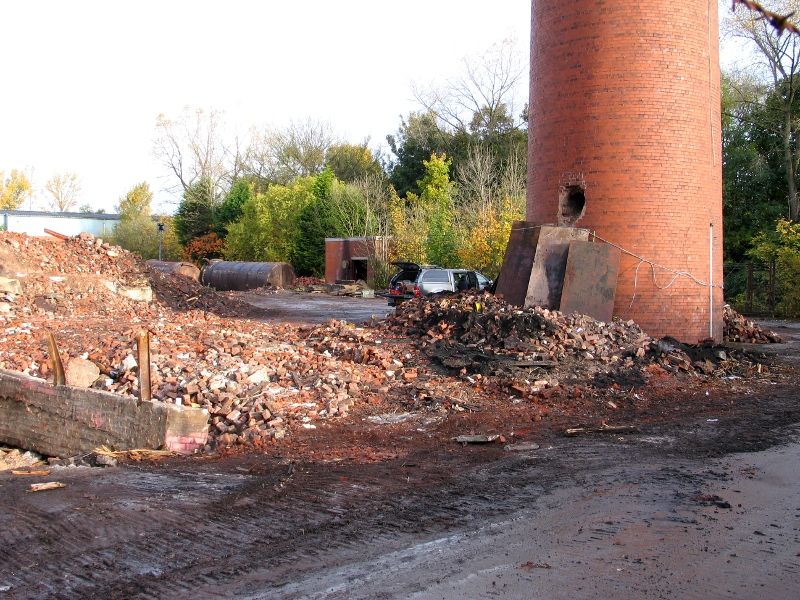 Durban chimney demolition burlison 01
