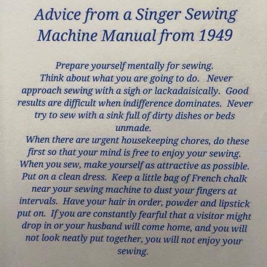 sewing advice