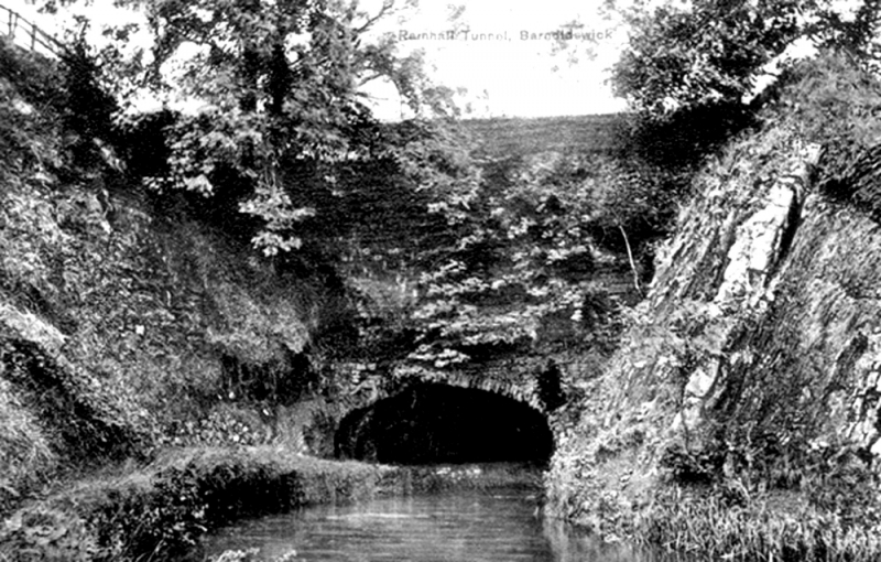 Rainhall Rock tunnel