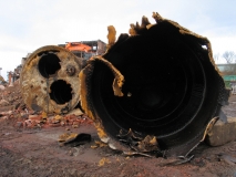 Durban Mill boilers converted to oil tanks 02