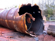 Durban Mill boilers converted to oil tanks 04