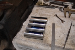 Crank bearings and rods 15