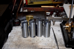 Crank bearings and rods 16