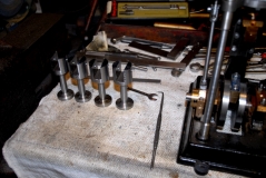 Crank bearings and rods 18