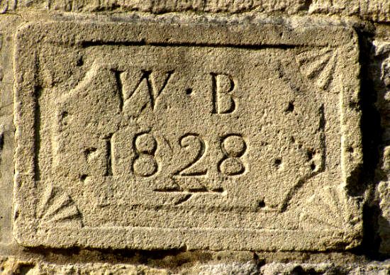 Crow Row date stone