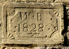 Crow Row date stone