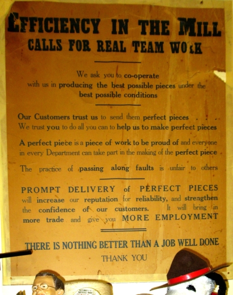 Efficiency mill poster