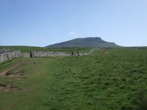 First view from the path