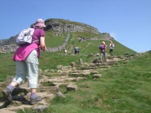 Starting the last ascent
