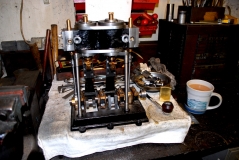 Crank bearings and rods 53