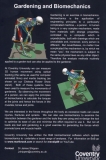 Coventry University's Gardening and Biomechanics project