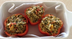 Stuffed capsicums