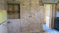 Plaster off