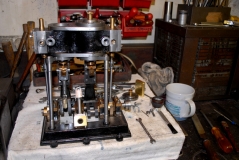 Crank bearings and rods 64