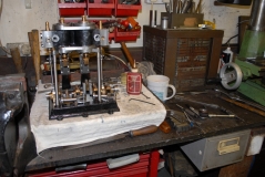Crank bearings and rods 71