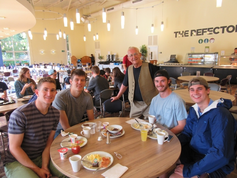 SG with some of the lads