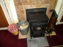 Blackleaded stove