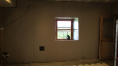 Plasterboard up