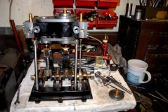 Crank bearings and rods 73