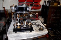 Crank bearings and rods 74