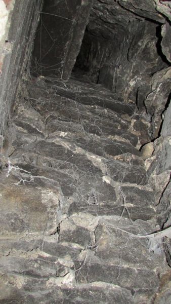 up the chimney