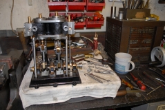 Crank bearings and rods 77