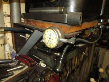 Magnetic back indicator