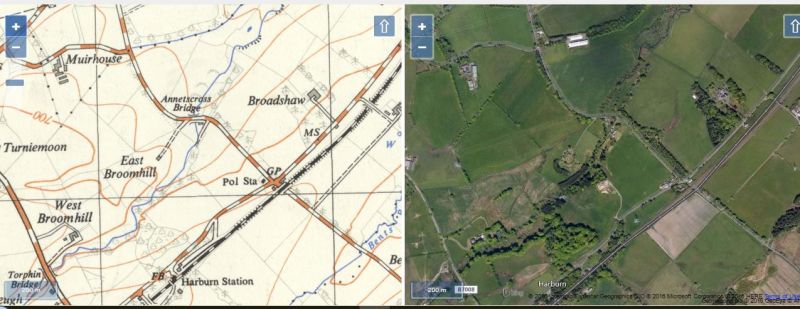 Harburn map