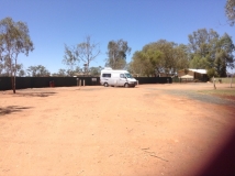Maz camper at Marla