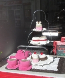 Seen in the window of a cafe in Camelford