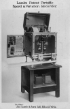 Lumbs Patent Portable Speed and Variation Recorder