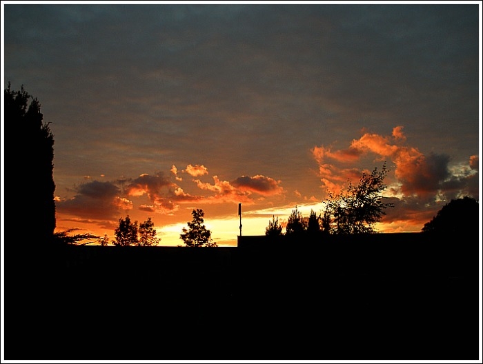 Sunset over Nelson