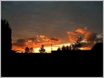 Sunset over Nelson