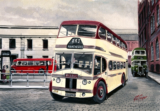 Ribble White Lady X43 bus