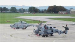 Merlin helicopter and its replacement, the Wildcat
