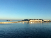 St Malo at 8.00 am