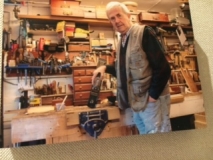 Peter Dawson in shed 121216
