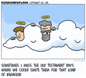 Cartoon from Christian jokes web site