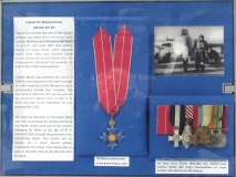Eric `Winkle' Brown's medals on display