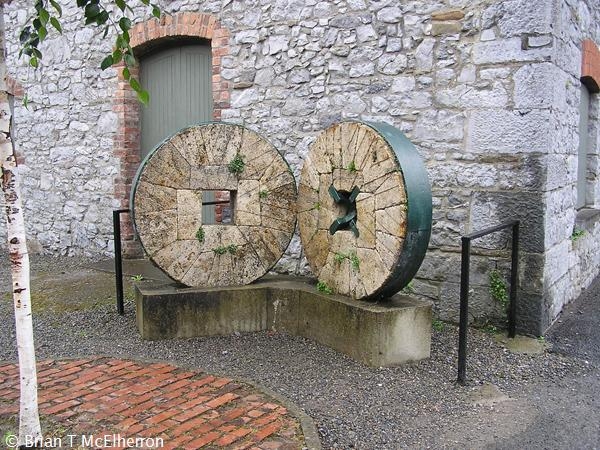 French burr millstones