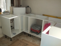 1000 Sink Unit, 300 Base and Oven