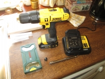 DeWalt drill and dresser 030517