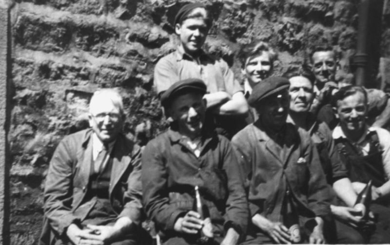 B&P group Wellhouse Yard 1957