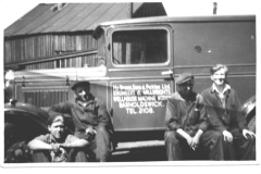 B&P shop van Wellhouse Yard 1957