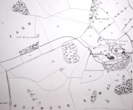 Bracewell Hall sale map 1874