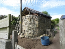 Praa Sands stone shed