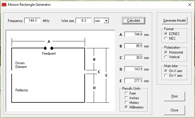 Moxon Generator
