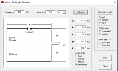 Moxon 145MHz