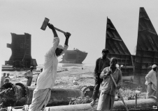 Daniel Ship breaking on beach