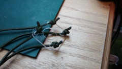 Hub with guys attached